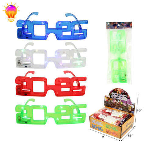 Lighted Glasses: 2026 (12CT) - 254314