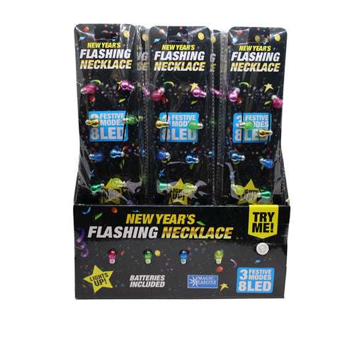 New Year Party Necklace Display (36CT)