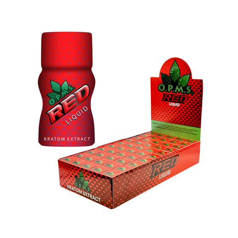 OPMS Kratom Shot: Red (50CT)