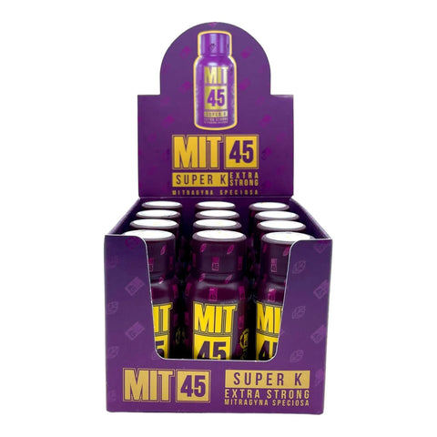 MIT 45 Super K Extra Strong Purple Kratom Shot 15ml (12CT)