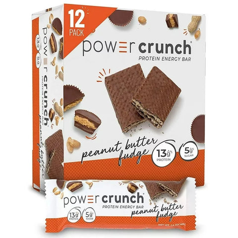Power Crunch Protein Bar: Peanut Butter Fudge (12CT)