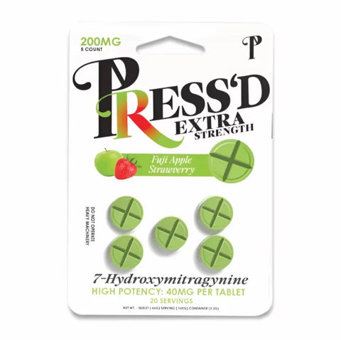 Press'd Extra Strength Capsules 200MG: Fuji Apple (10CT)