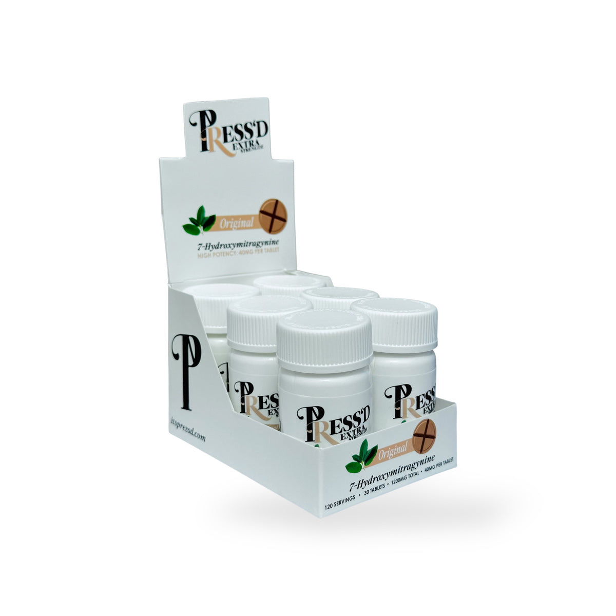 Press'd Extra Strength Capsules 200MG: Original 30CT