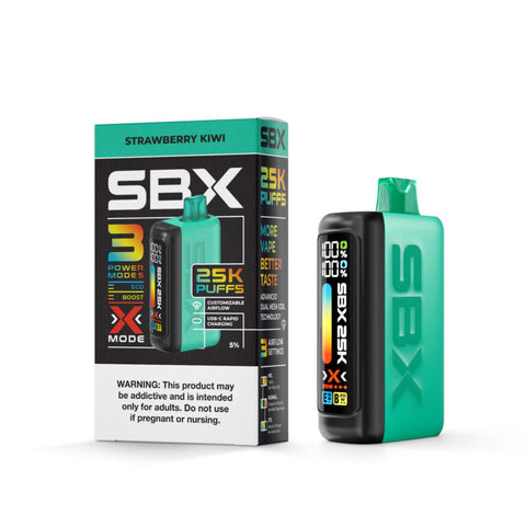 SBX 5% Metatine 25K: Strawberry Kiwi (5CT)