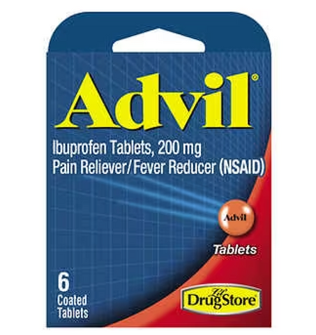 Lil Drug Blister Pack: Advil 6's (6CT)