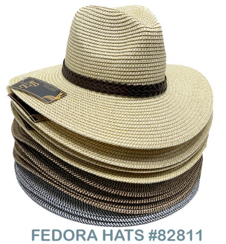 Summers Hats: Fedora (12CT) - 82811
