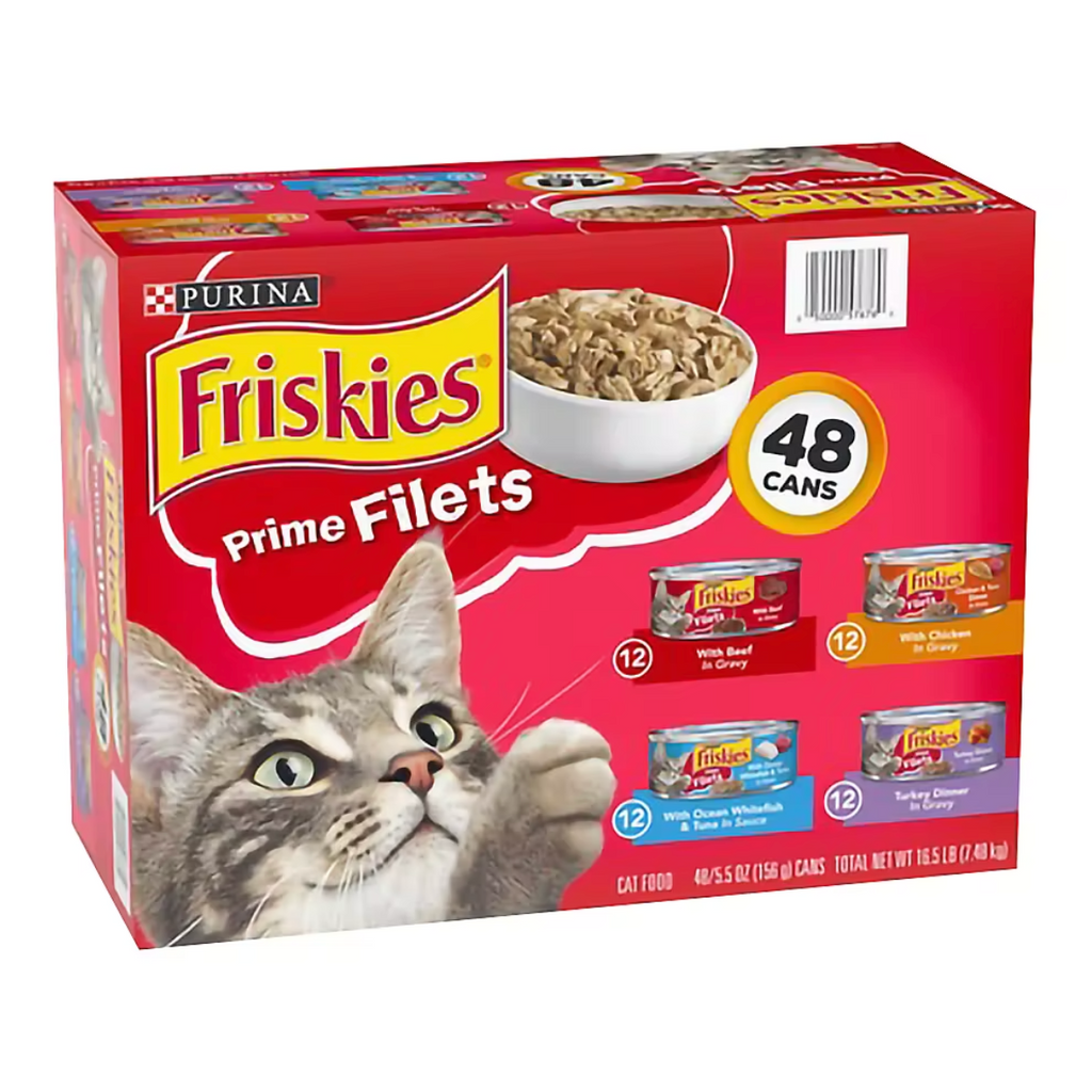 Purina Friskies Cat Food: Prime Filets (48CT)