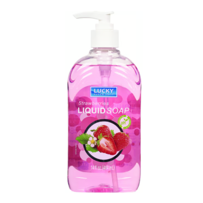 Lucky Hand Soap: Strawberry 14oz