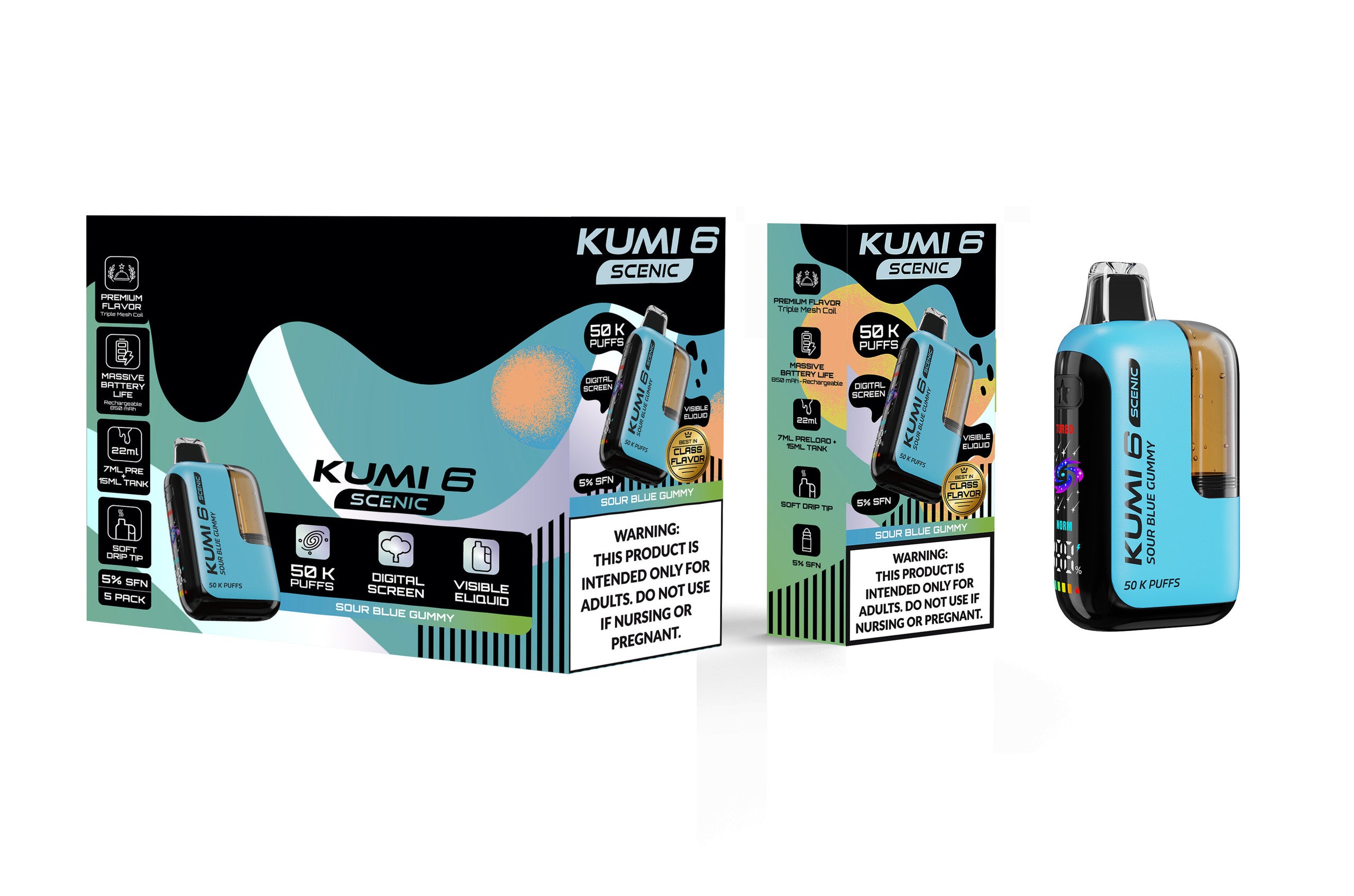 Kumi Six Scenic 50K (5CT) ABC Products Inc. Kumi Six Scenic 50K (5CT) ABC Products Inc.