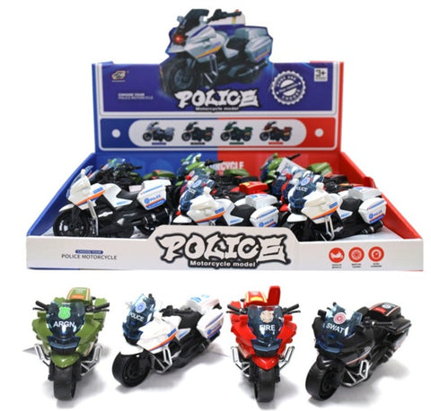 Police Motorcycle Display (12CT)