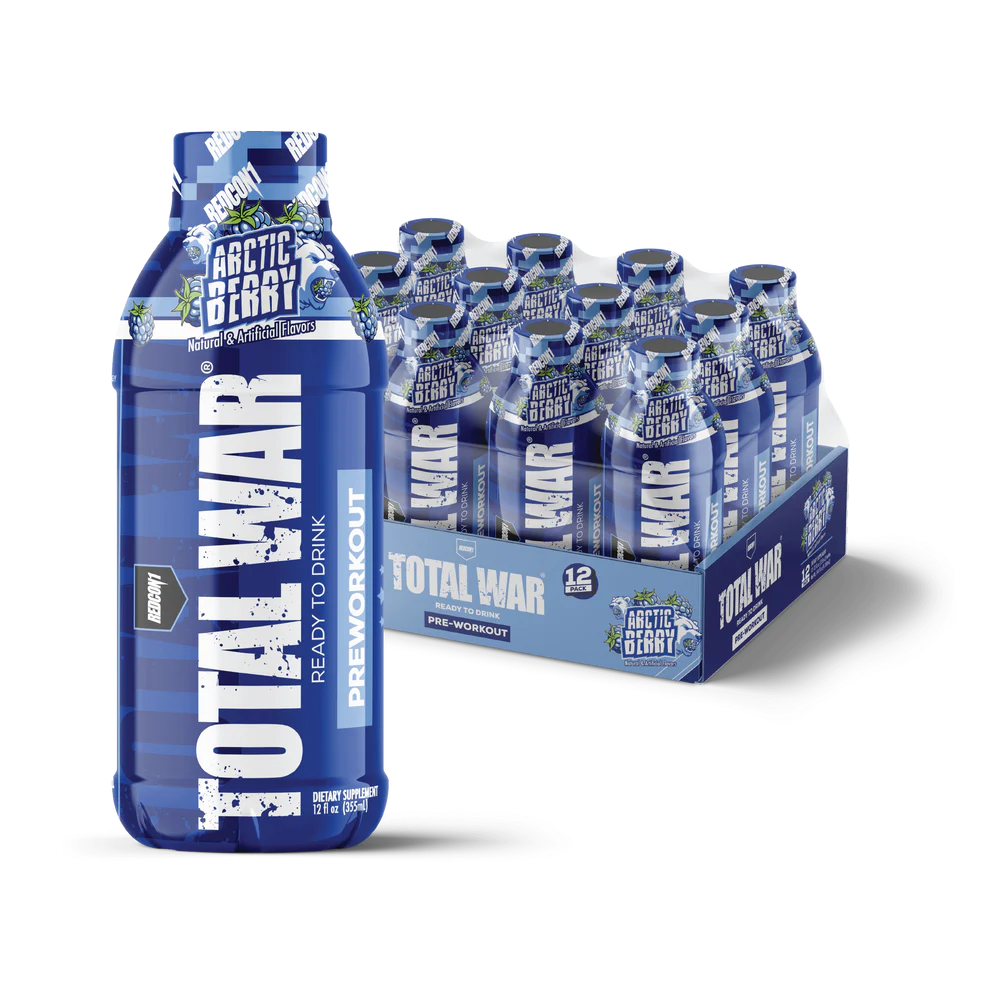 Total War Pre-Workout RTD: Arctic Berry (12CT)