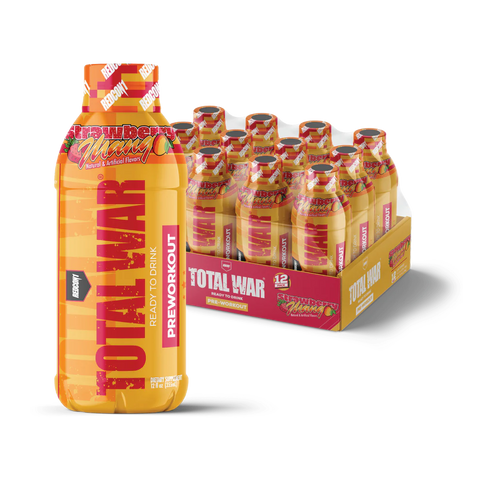 Total War Pre-Workout RTD: Strawberry Mango (12CT)