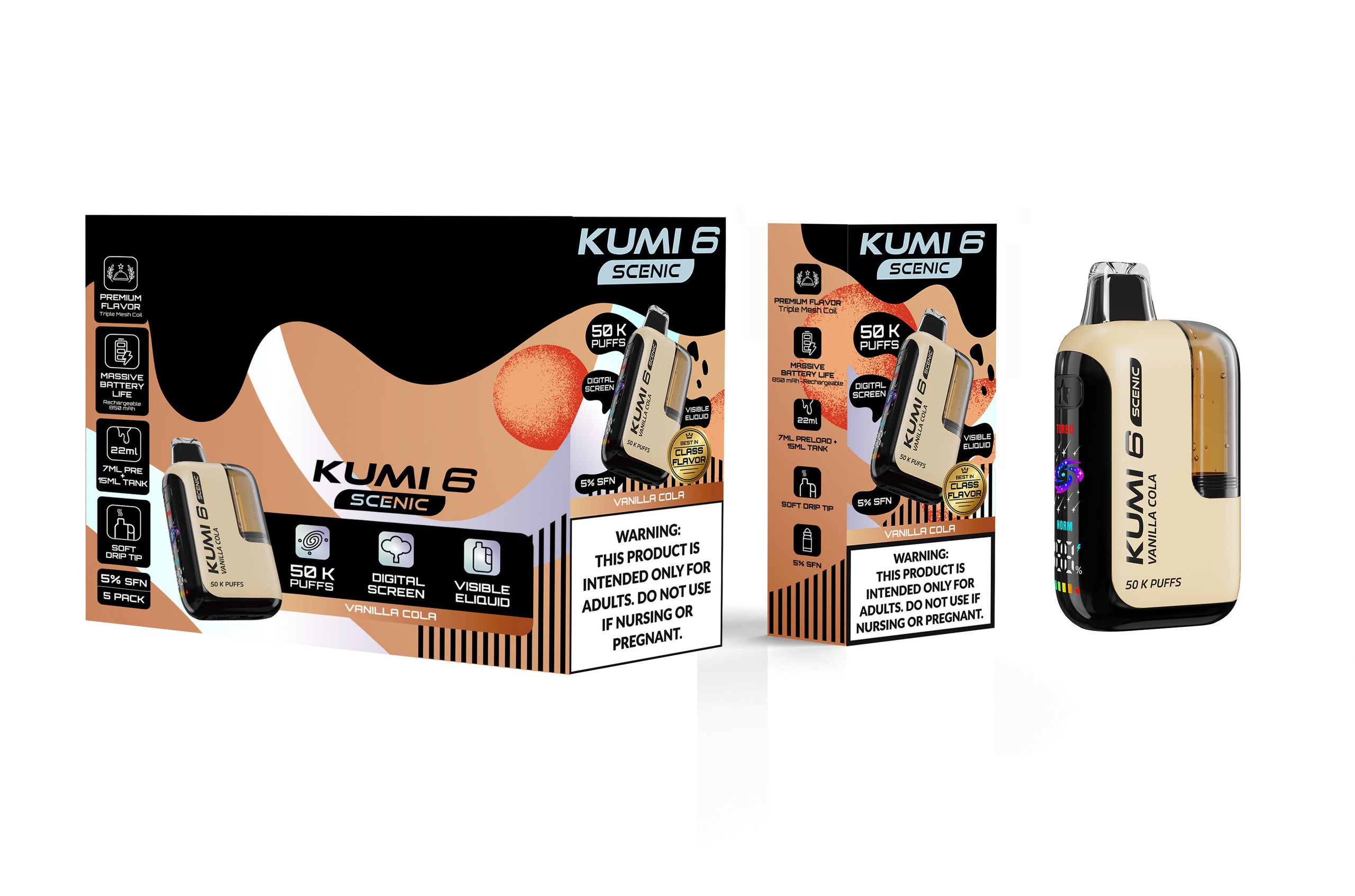 Kumi Six Scenic 50K (5CT)