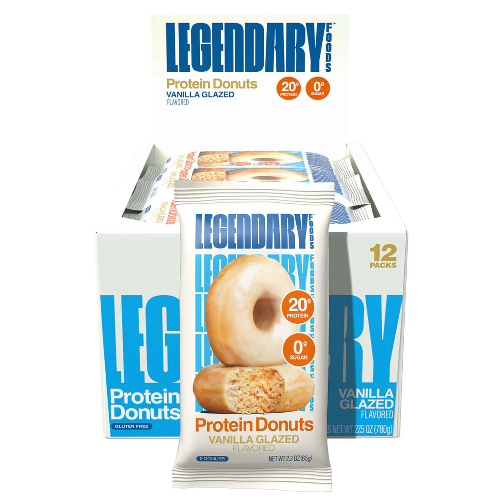 Legendary Foods: Protein Donut - Vanilla Glazed (12CT)