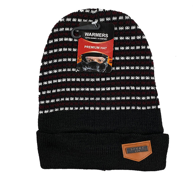 Warmers Hat: Metal Sport Tag #36