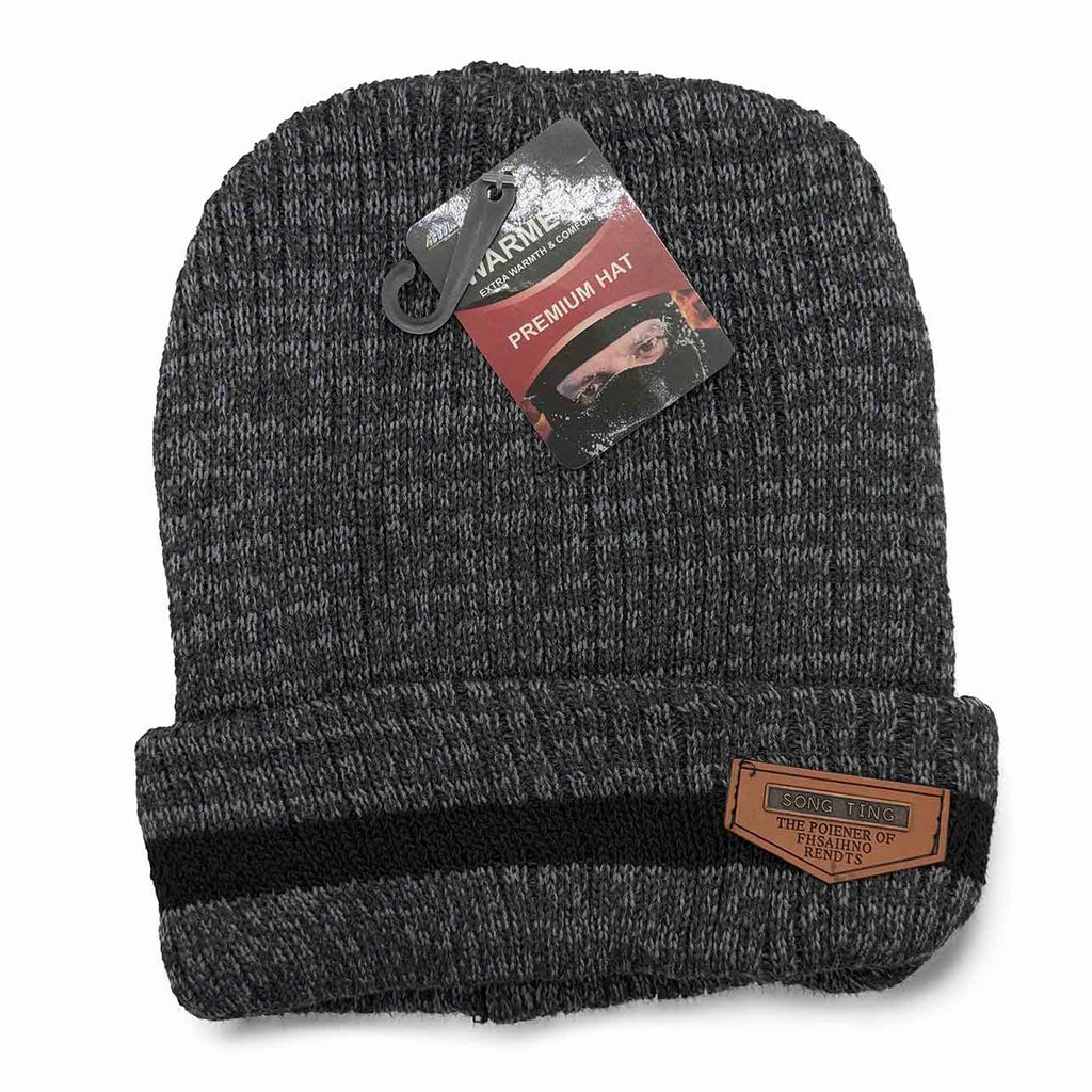 Warmers Leather Tag Premium Hat #004