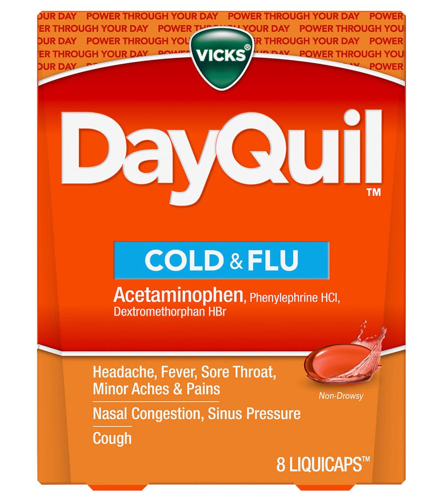 DayQuil Cold & Flu Liqui Caps (8CT)