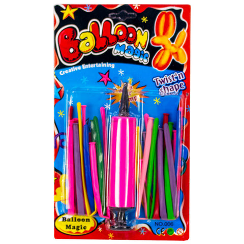 Magic Balloon Set with Pump