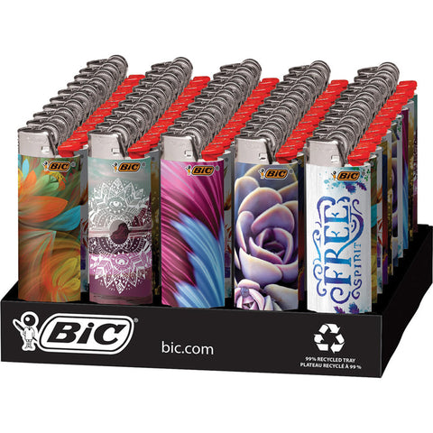 Bic Lighters: Bohemian Design (50CT)