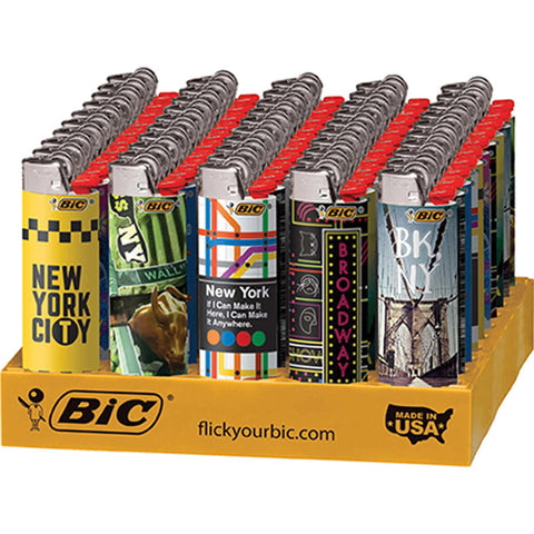 Bic Lighters: New York City Design (50CT)