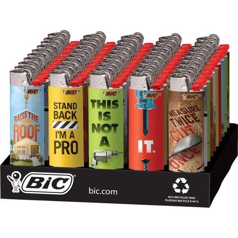 Bic Lighters: Shop Talk Design (50CT)