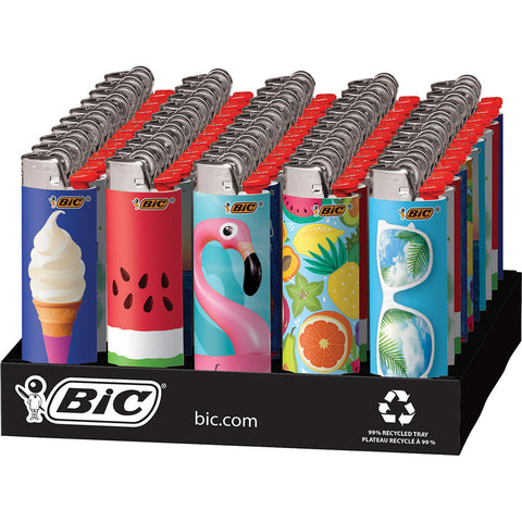 Bic Lighters: Vacation Design (50CT)