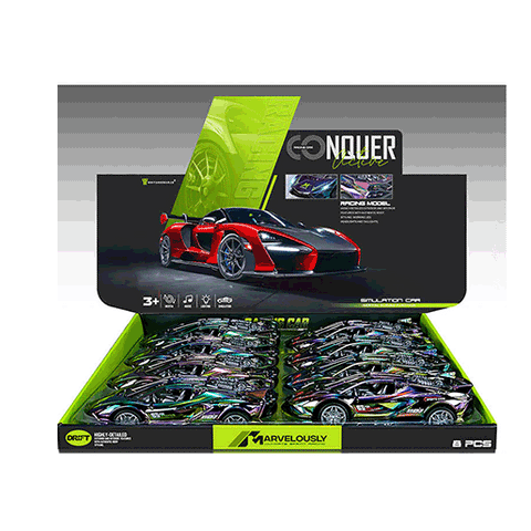 Conquer Light Up Racing Car (8CT)