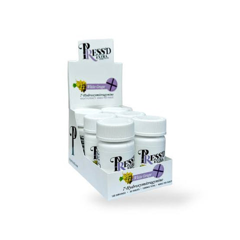 Press'd Extra Strength Capsules 200MG: White Grape 30CT