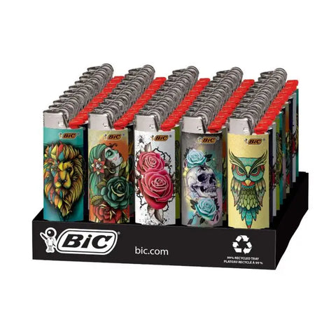 Bic Lighters: Tattoo Design (50CT)