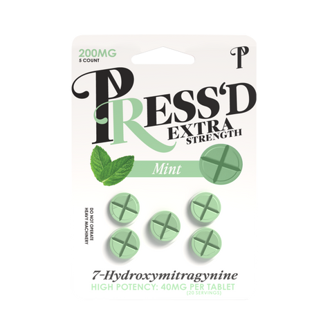 Press'd Extra Strength Capsules 200MG: Mint (10CT)