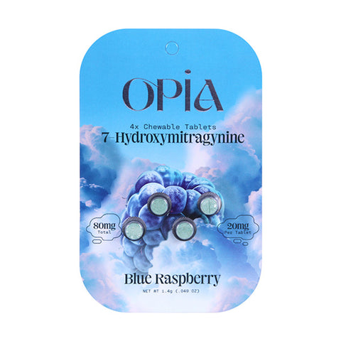 Opia 7-Hydroxy: Blue Raspberry 4's (10CT)