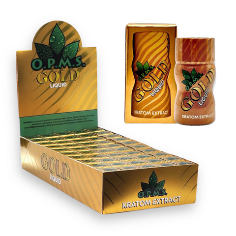 OPMS Kratom Shot: Gold (50CT)
