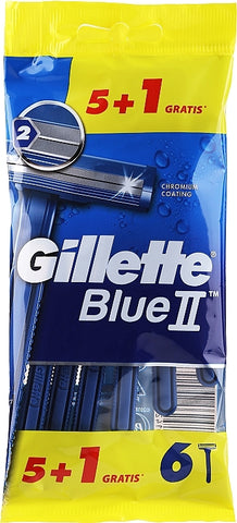 Gillette Razors: Blue II 5's +1