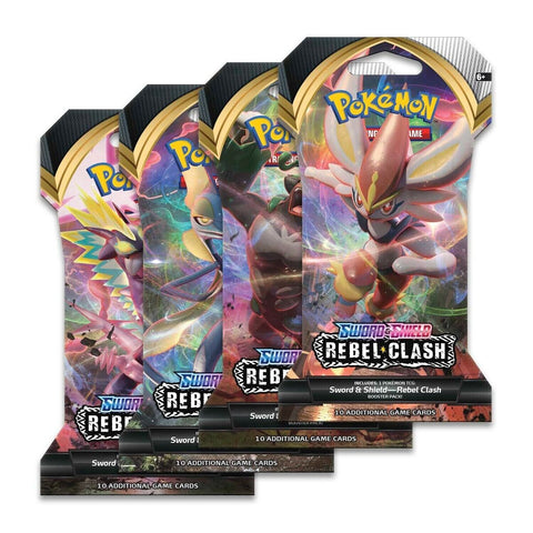 Pokemon Loose Leaf Booster Pack: Sword & Shield - Rebel Clash (36CT)