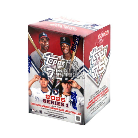 Topps: 2026 Baseball Cards Series 1: 12's (6CT)