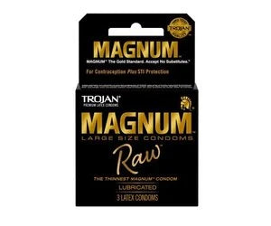 Trojan Magnum - Black Raw 3's