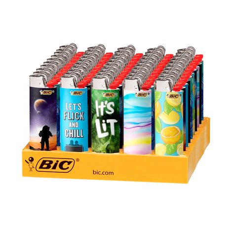 Bic Lighters: Good Vibes Design (50CT)