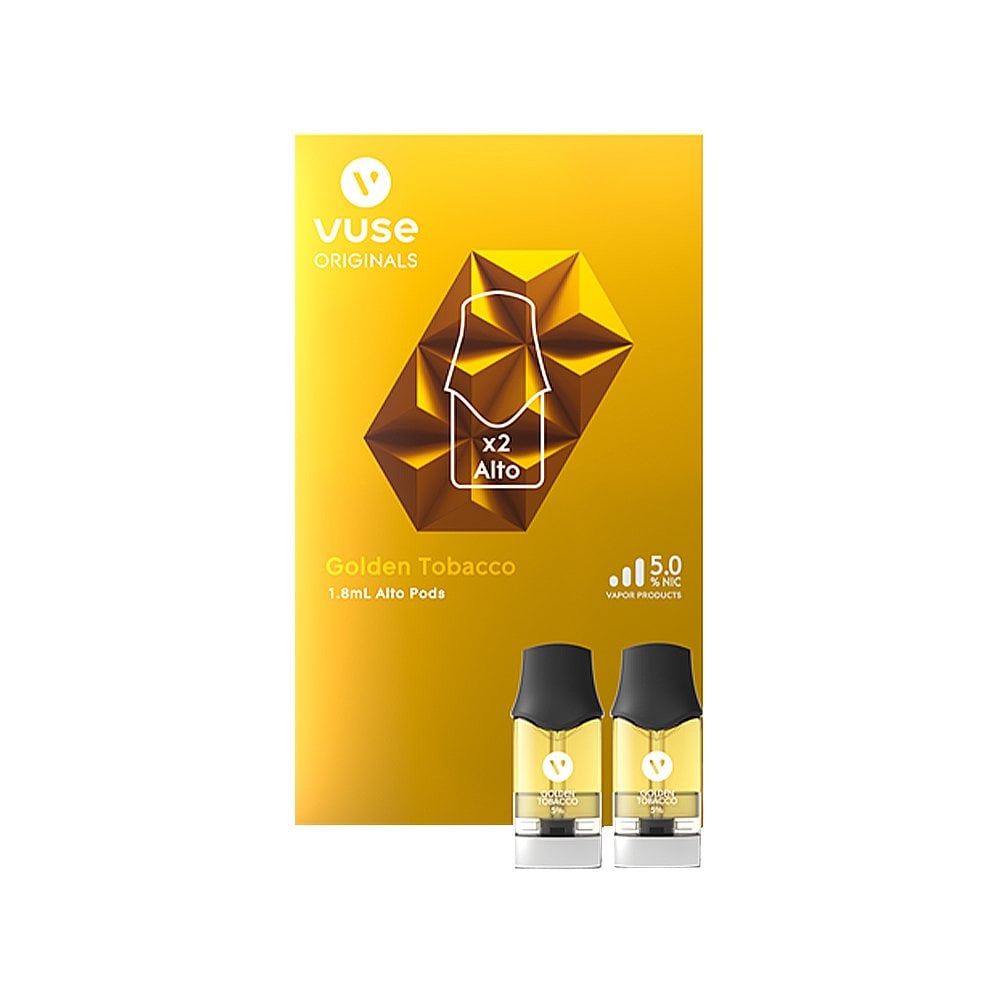 Vuse Pods: Golden Tobacco 2Pack (5CT)