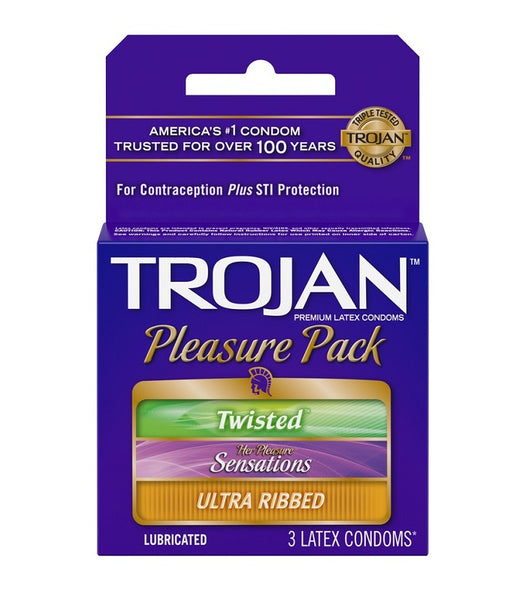 Trojan Pleasure Pack 3's (6CT) ABC Products Inc.