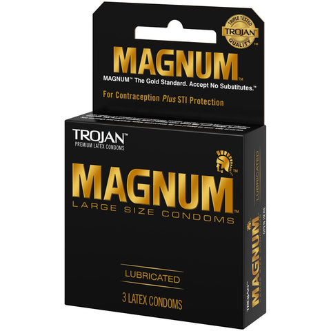 Trojan Magnum - Black 3's