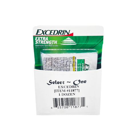 Blister Pack: Excedrin Extra Strength 2's (12CT)