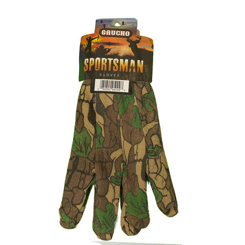 Gaucho Sportsman Camo Gloves (12CT)