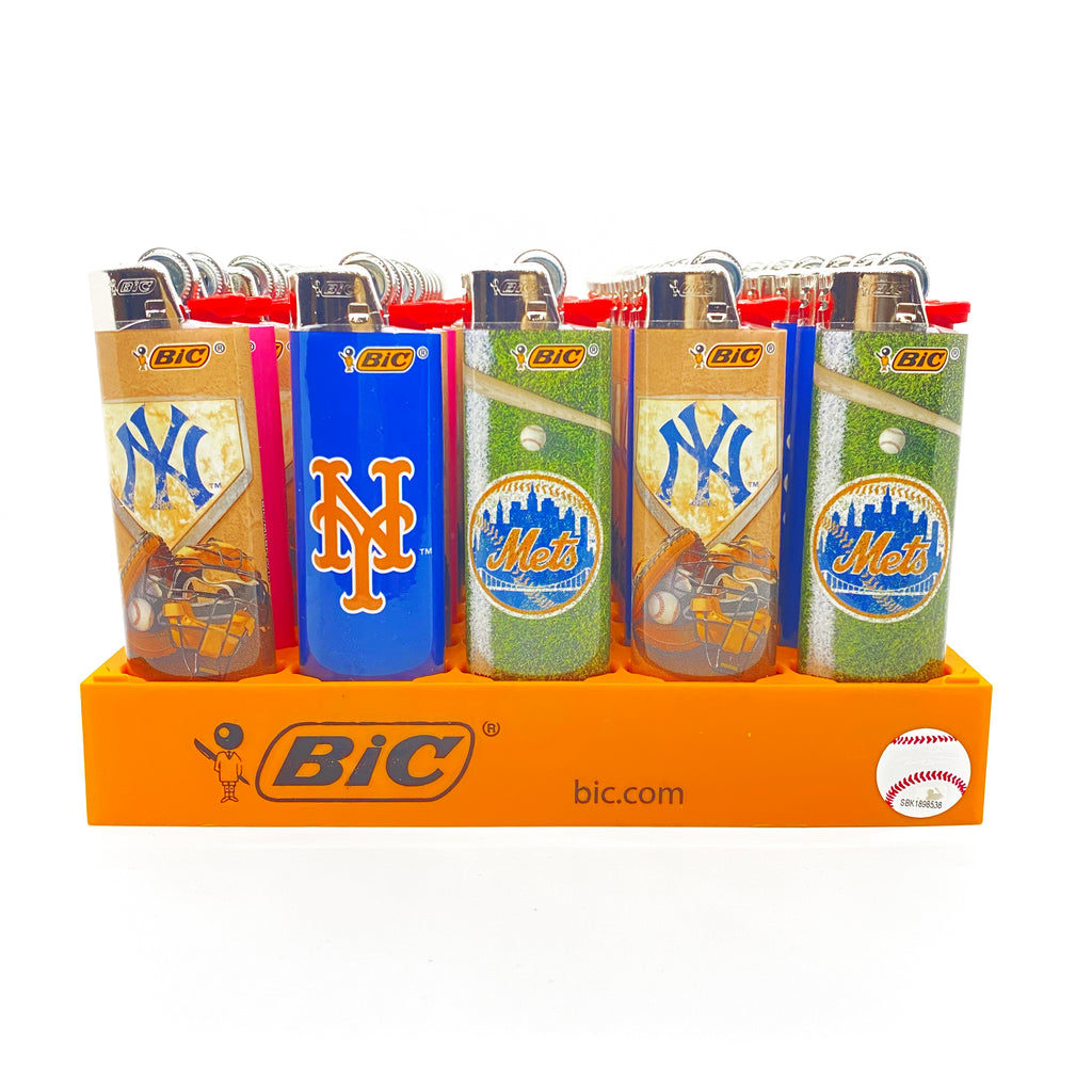 Bic Lighters: Yankees/Mets Design (50CT)