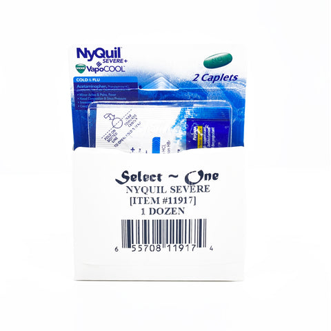 Blister Pack: Nyquil 2's (12CT)