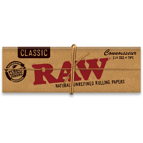 Raw Classic Connoisseur 1-1/4 + Tips (24CT)