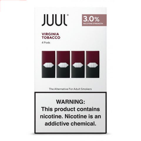 Juul Pod Virginia Tobacco 3% - 4Pack