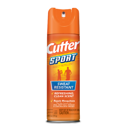 Cutter Insect Repellent Spray: Sport 6oz