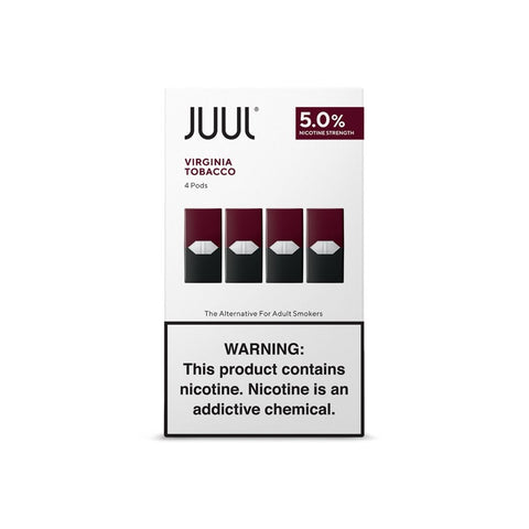 Juul Pod Virginia Tobacco 5% - 4Pack