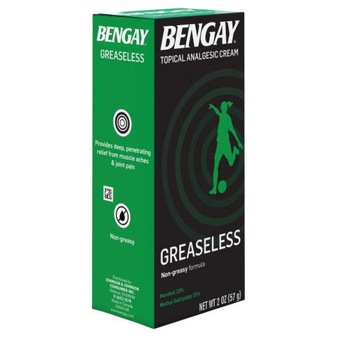 Bengay Greaseless (Green) 2oz