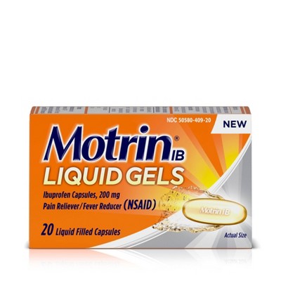 Motrin Liquid Gels (20CT)